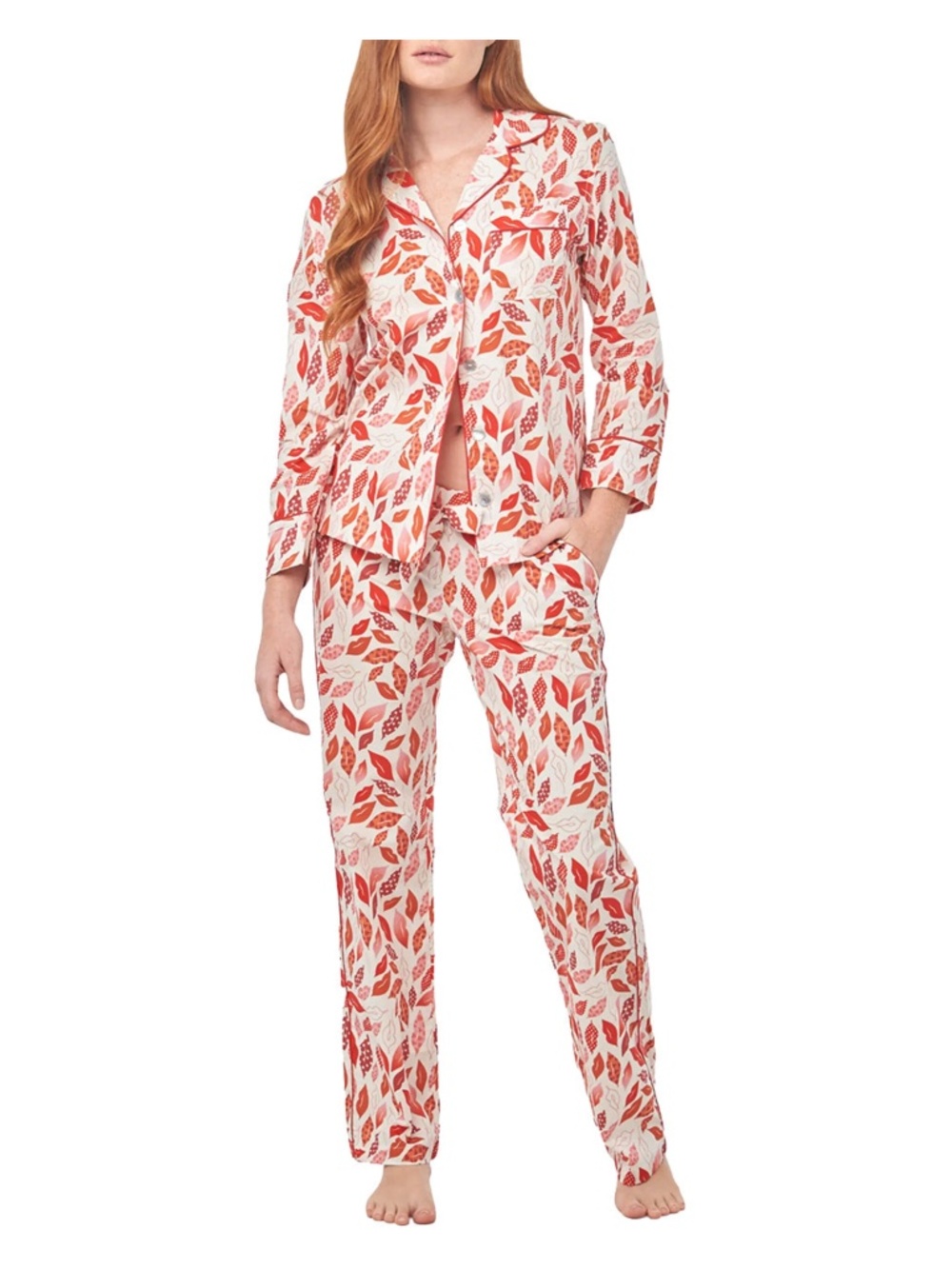 The Lazy Poet Emma Pajama Set Goodnight Kisses  Small